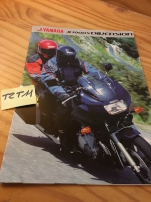 Yamaha XJ900S Diversion XJS 900 prospectus brochure publicité dépliant prospekt