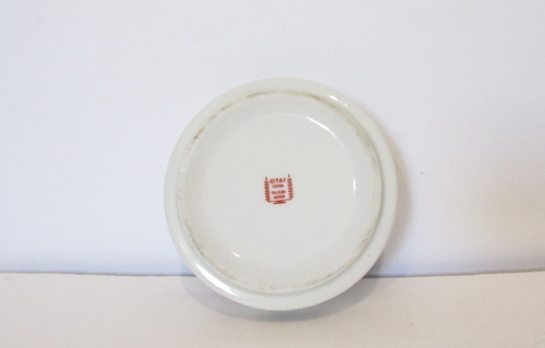 CENDRIER BIÈRE SAPORO PORCELAINE BLANCHE JAPONAISE - Photo 4/4