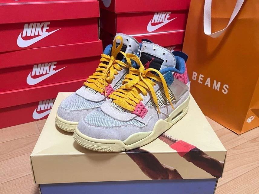 Sz 8.5 DC9533-800 UNION × NIKE AIR JORDAN 4