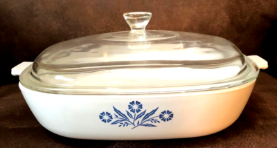 Vintage Corning Ware Blue Cornflower P-10-B 10
