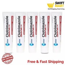 1/5 Pack AntiFungal Cream Cure Athletes Foot,Jock Itch,Compare to Lotrimin AF 1 