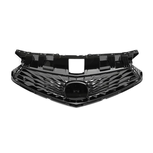 Fit 2023-2024 Acura Integra Front Bumper Upper Grille Grill Black Trim Centre - Picture 5 of 13