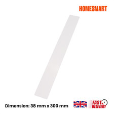 Blanking End Cap 300mm for UPVC Plastic Fascia & Window Boards Square Edge