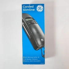 GE Corded Slimline Corded Phone GE 29281FE1