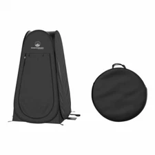Wakeman M470097 Portable Pop Up Privacy Tent - Black