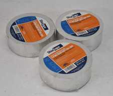 Lot of 3 Shurtape AF 975CT Silver Aluminum Foil Tape Rolls 1.88" x 50.3yd 2 Mil