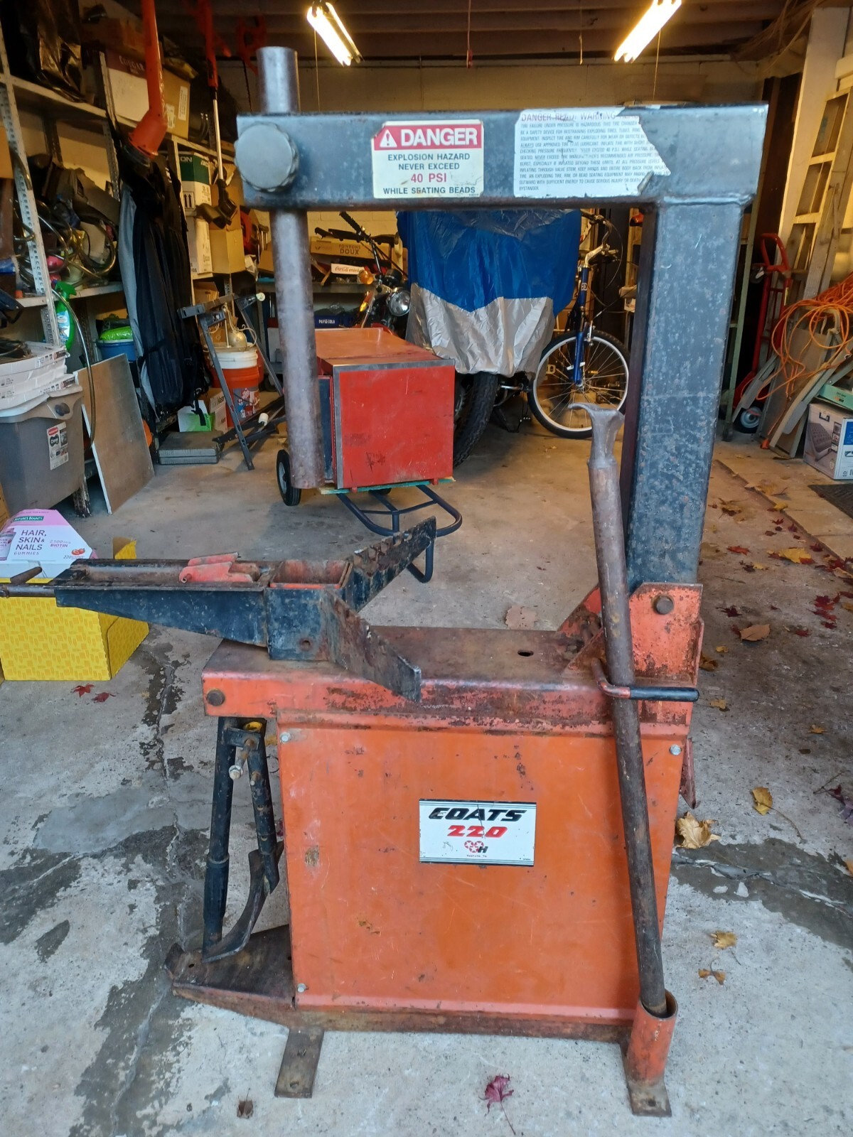 Coats 220 Motorcycle Tire Machine eBay