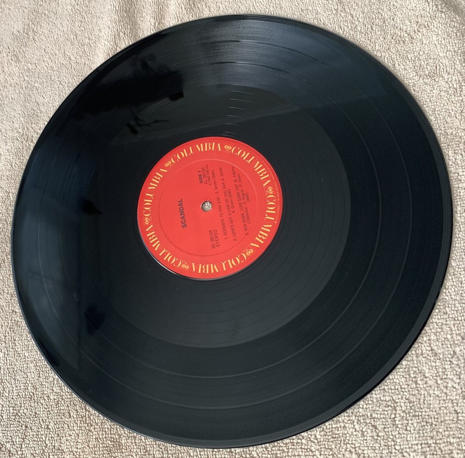 SCANDAL PATTY SMYTH Lot Of 2 Vinyl LP RECORD WARRIOR Love's Got A Line