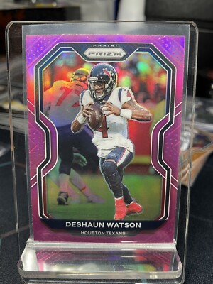 2020 Panini Prizm NFL Pink Holo Prizm DESHAUN WATSON Texans
