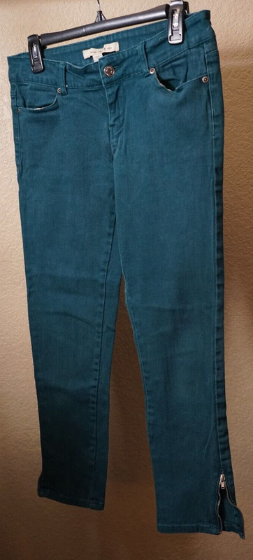 Forever twenty one teal size 27 teal skinny pants for juniors