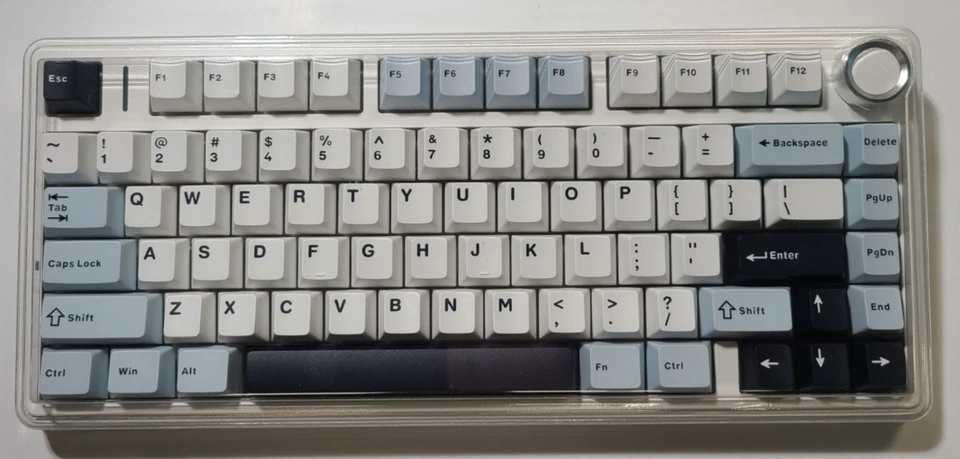 EPOMAKER x Aula F75 Gasket Mechanical Keyboard, Light Blue/LEOBOG Reaper - Image 3 of 4