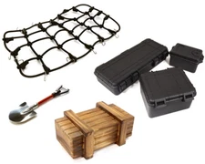 Realistic Model 1/10 Scale Accessories Set for Off-Road Crawler