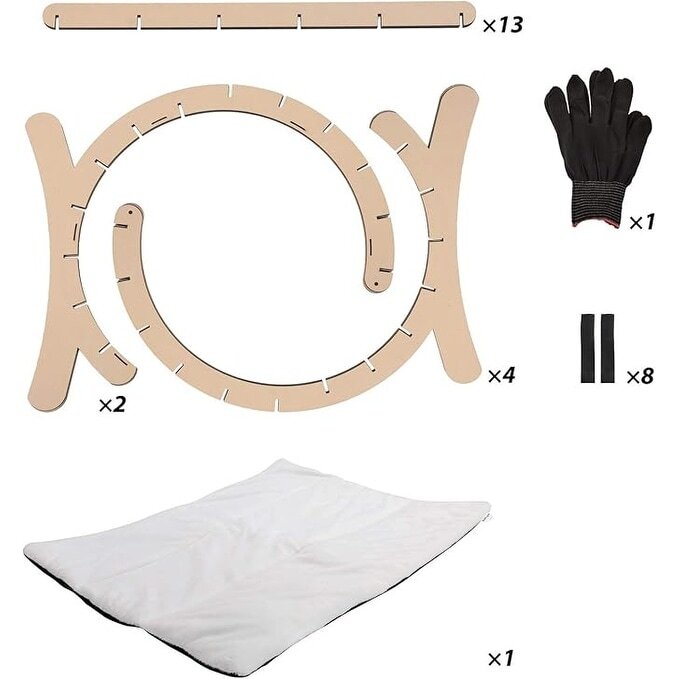 Modern Wood Cat Lounge Bed Hammock with Interactive Toys and eBay