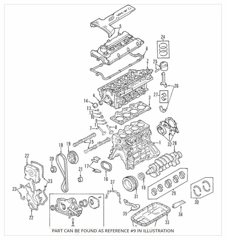 16 PCs ! OEM ! ENGINE VALVE SEALS for 93-12 HYUNDAI 01-11 KIA # 22224-23500 Foto 2 de 2