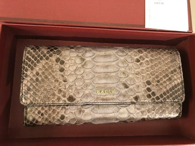 bally snakeskin