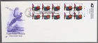 MayfairStamps US FDC 1998 New Jersey Ring Necked Pheasant Booklet Art Craft Firs