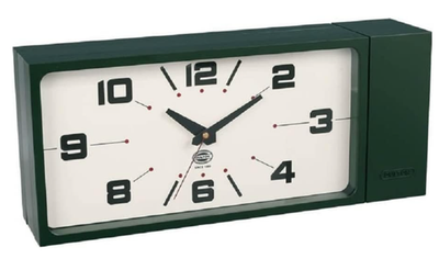 Dulton Double Face Clock Rectangle Dark Green H21-0362DGN NEW | eBay