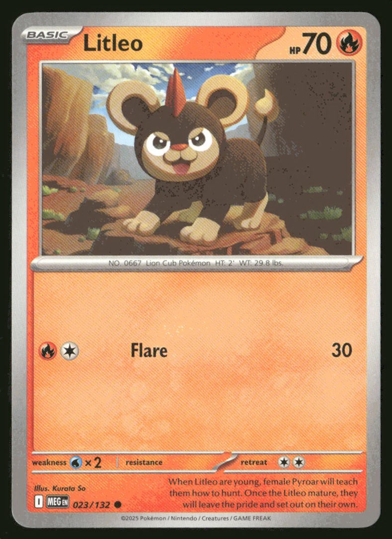 ME01: Mega Evolution #023/132 Litleo