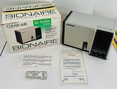 BIONAIRE Vintage Air Purifier Ionizer Cleaner BIOTECH Model F-100 - NIOB