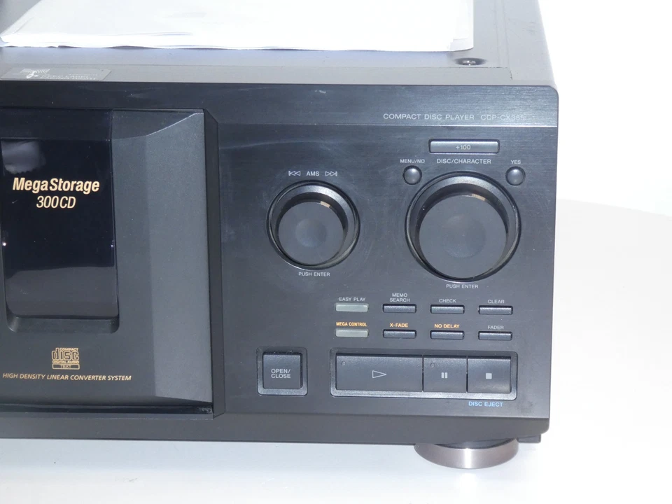 Sony CDP-CX355 Mega Storage 300fach CD-Wechsler, Laser NEU inkl. FB, 2J.Garantie - Bild 4 von 4