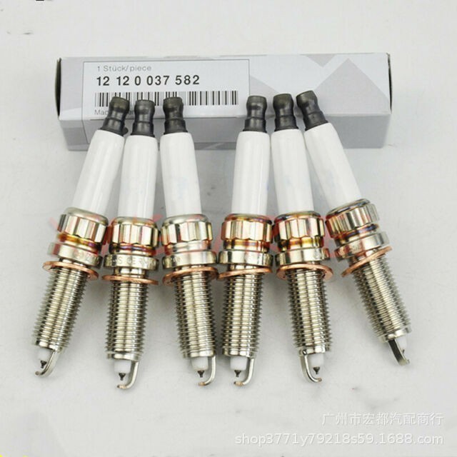 6PCS Bosch Spark Plugs ZR5TPP33S BMW MINI N55 Engine OEM 12120037582