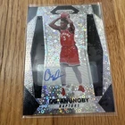 OG ANUNOBY 2017-18 Panini Prizm AUTO FAST BREAK SILVER DISCO ROOKIE RC Knicks