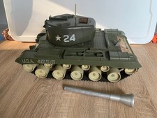 1960'S REMCO BATTERY OPERATED BULLDOG TANK AS IS FOR PARTS OR REPAIR