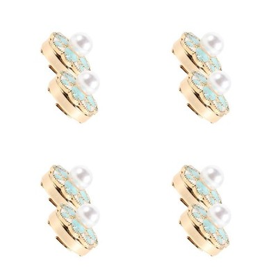 4 Pairs Hemd Manschettenknöpfe Für Herren Smoking-Manschettenknöpfe
