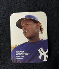 ‼️RARE‼️1987 Collector's Choices Rickey Henderson #29 Press Box New York Yankees