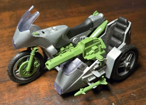 New Listing1985 GI Joe ARAH Silver Mirage Motorcycle V1 Incomplete - Hasbro