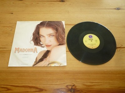 MADONNA CHERISH 12'' INCH EXTENDED MAXI SINGLE VINYL RECORD PIC SLV EX+/NEAR MINT