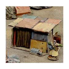 Crooked Dice Post-Apoc 28mm Shanty Building A New