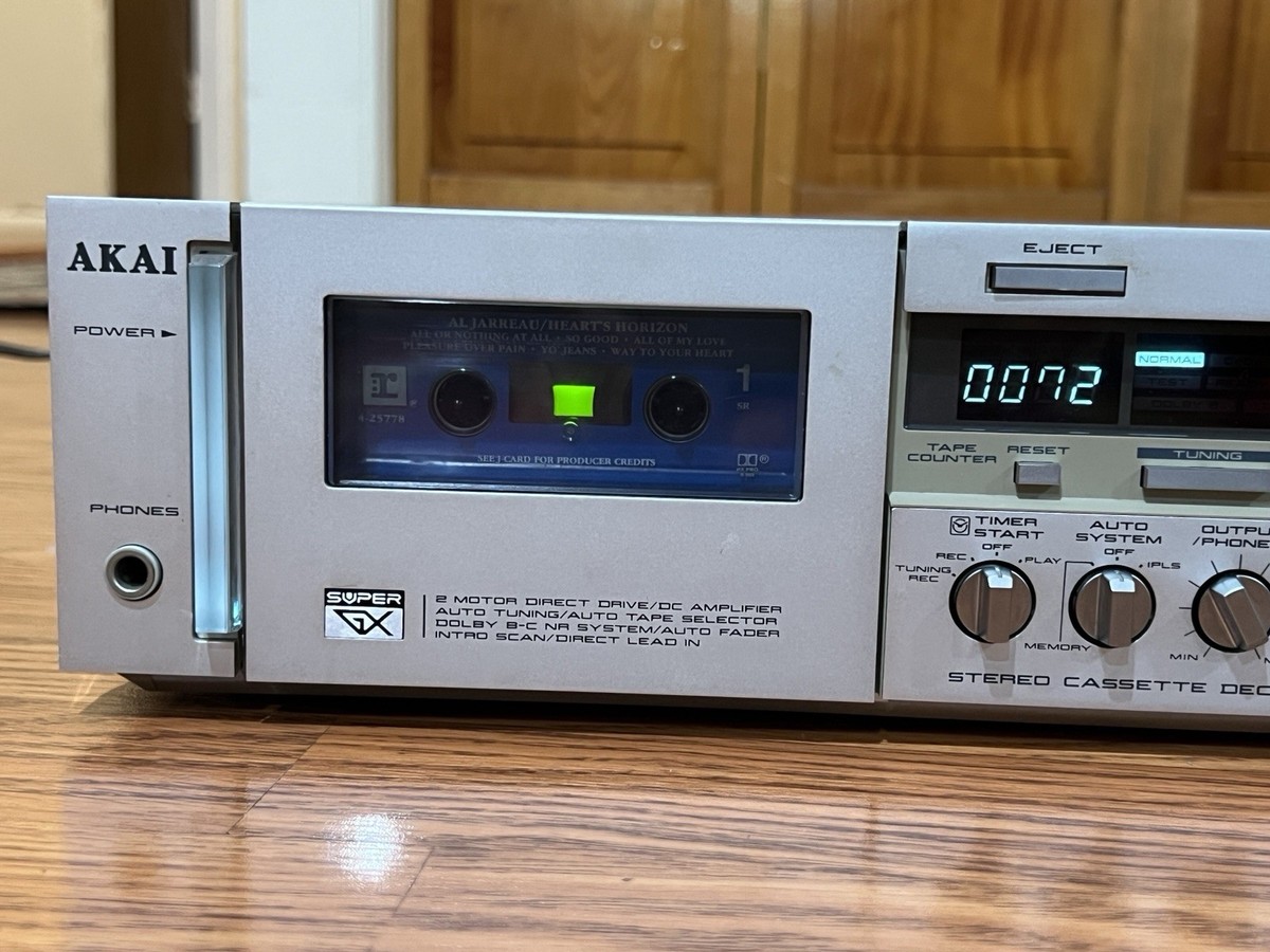 AKAI カセットデッキ　GX-F51 AKAI GX-F51の仕様 アカイ/赤井