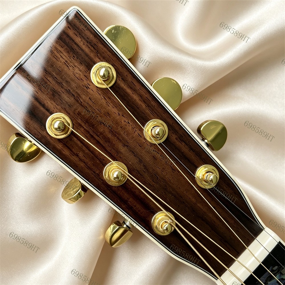 Chitarra Elettrica Acustica in Abete Massiccio foto 3