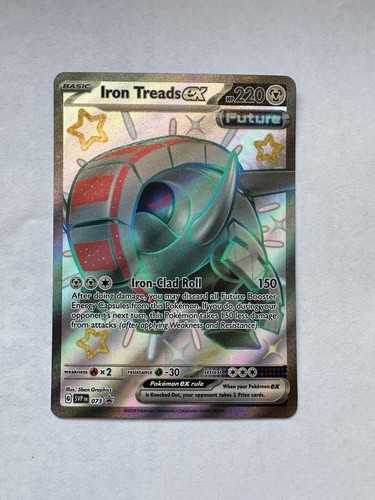Pokemon TCG Iron Treads ex 073 Sv: Scarlet & Violet Black Star Promo