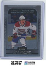 2021-22 O-Pee-Chee Platinum Marquee Rookie Cole Caufield #201 Montreal Canadiens