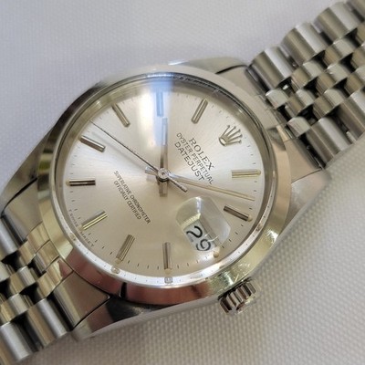 Rolex Oyster Datejust Ref 16000 Mens 36mm Automatic 1980s All Original RA762