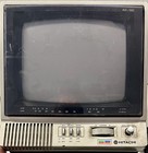 Hitachi CT0911 9 Color CRT TV Retro Gaming Vintage 1983 TESTED Works