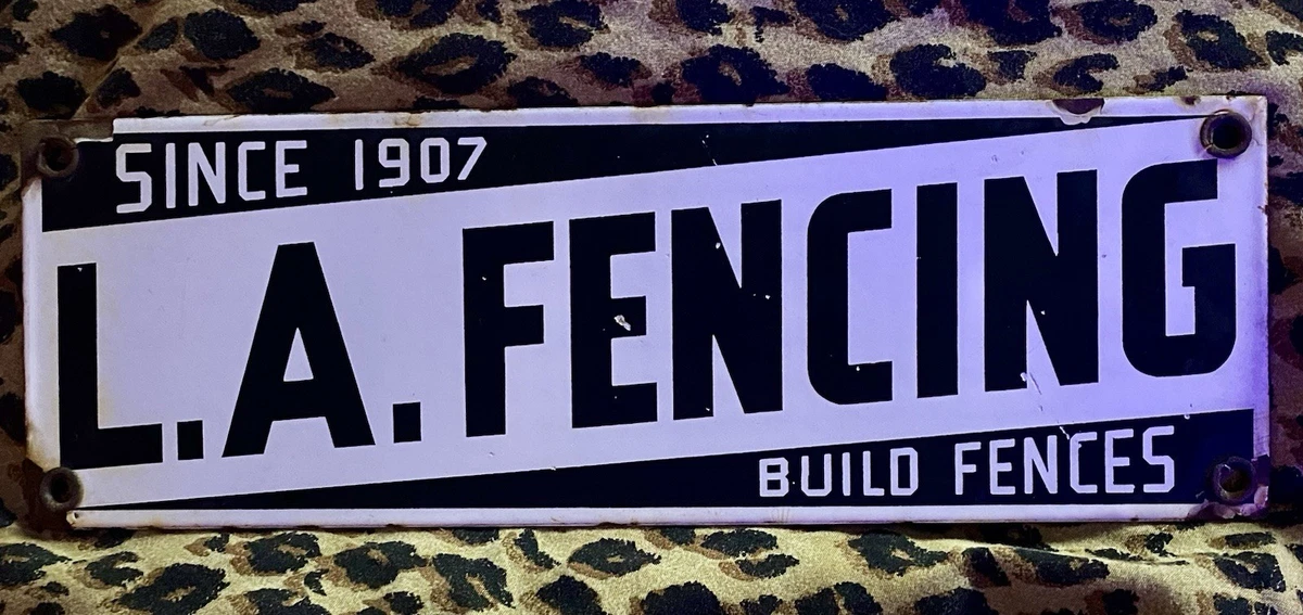 Vintage Fence Sign In Original Advertising Signs (1930-1969) for