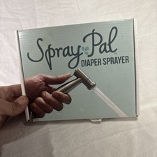 Spray Pal Diaper Sprayer Chrome Brass, Rinse cloth diapers before washing