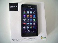 Sony Xperia Z1 Compact D5503 - 16GB - Schwarz -  Neues Display