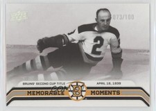 2023 Boston Bruins Centennial Memorable Moments Century /100 Eddie Shore HOF i9y