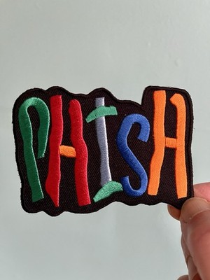 Phish Iron On Patch Green Red Blue Orange Black Embroidered Rock Jam Band