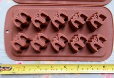 Cybrtrayd M139 Stampo Per Caramelle E Cioccolato A Forma Di Dollaro - 3 Cavità - 6