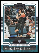2023-24 Panini Contenders #5 LaMelo Ball Charlotte Hornets Game Night Ticket
