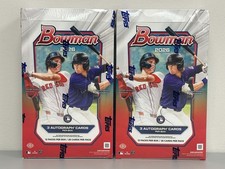 (2) Lot 2026 Bowman MLB Baseball Factory Sealed Hobby Jumbo Box (a)