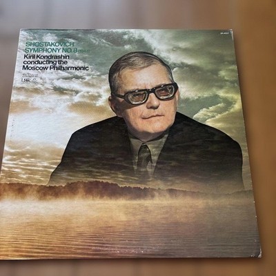 Shostakovich Symphony No. 8 Kondrashin Moscow Philharmonic Vinyl LP Classical M