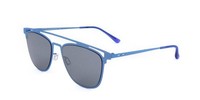Italia Independent I-I 0250 Thin Blu Cangiante 51/17/145 Damen Sonnenbrille
