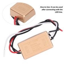 LED Flasher Relay Flash Strobe Controller Control Module For Car Motorcycle New