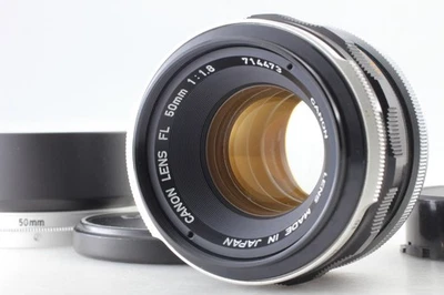 [Exc+5] CANON FL 50mm F1.8 Manual Focus Lens From JAPAN - Image 1 of 4